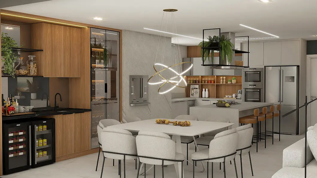 Projeto de arquitetura e interiores em Balneário Camboriú